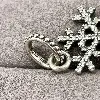 charm pandora flocon de neige argent 925 millième (22 ct) 1,87g