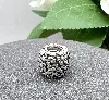 charm pandora motif fleur argent 925 millième (22 ct) 4,33g