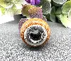 charm pandora verre de murano marron argent 925 millième (22 ct) 2,20g