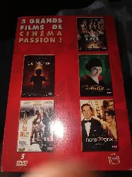 dvd 5 grands films de cinema passion