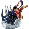 figurine one piece - luffy vs kaido - the anime
