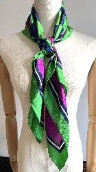 foulard/carré yves saint laurent multicolore