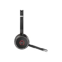 jabra evolve 75 se ms stereo - micro - casque - sur - oreille - bluetooth - sans fil - suppresseur de bruit actif - usb - certifié