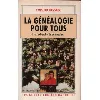 livre la généalogie pour tous