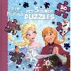 livre la reine des neiges - mes 5 super puzzles (30 pièces)