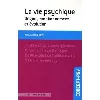 livre la vie psychique