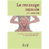 livre le massage minute - le bien - etre au quotidien