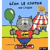 livre leon le chaton au cirque