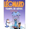livre léonard tome 24 - temps de génie