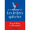 livre les lettres qataries