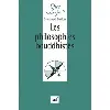 livre les philosophies bouddhistes