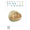 livre rome et l'amour - anthologie