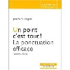 livre un point c'est tout ! - la ponctuation efficace