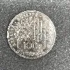 pièce 100 francs panthéon 1982 argent 900 millième 15,00g