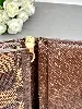 portefeuille louis vuitton trésor en toile damier ébène marron