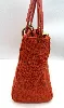 sac dior mini lady dior en tweed orange