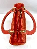sac dior mini lady dior en tweed orange