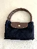 sac pliage longchamp noir