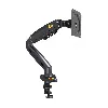 support écran de bureau nb f80 avec ressort à gaz pour écrans lcd 17"- 30" solution gamer