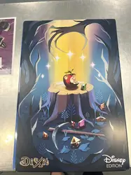tableau métallique dixit disney  blanche neige