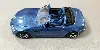 vehicule miniature burago 1/43 bmw roadster - bleu