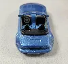 vehicule miniature burago 1/43 bmw roadster - bleu