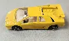 vehicule miniature burago 1/43  lamborghini diablo - jaune