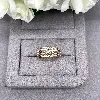20814013 bague anneau ajouré filigrane arabesques pl-or 750 3mic t66