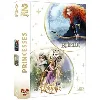 blu-ray princesses - rebelle + raiponce - pack - blu - ray