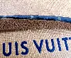 bracelet louis vuitton en toile monogramcuir à charm alma en métal doré