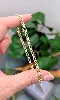 bracelet or double maille cheval or 750 millième (18 ct) 2,93g