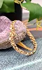 bracelet or maille fantaisie or 750 millième (18 ct) 10,90g