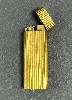 briquet cartier en plaqué or
