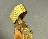 briquet cartier en plaqué or