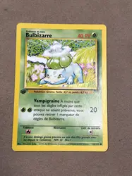 carte pokemon bulbizarre 44/102 1er edition