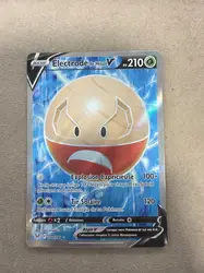 carte pokemon électrode de hisui v 172/196
