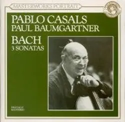 cd bach - pablo casals, paul baumgartner - 3 sonatas (1990)