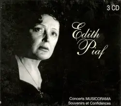 cd edith piaf - concerts musicorama - souvenirs et confidences (2001)