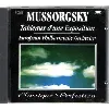 cd mussorgsky: tableaux d'une exposition