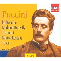 cd puccini - extraits d'opéras