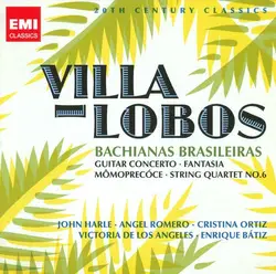 cd villa - lobos - john harle · angel romero · cristina ortiz · victoria de los angeles · enrique bátiz - bachianas brasileiras · 