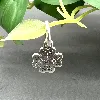 charm pandora pendant trèfle à quatre feuilles argent 925 millième (22 ct) 1,05g