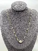 collier agatha argent vermeil avec perle strass blancs argent 925 millième (22 ct) 2,68g