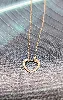 collier pendentif coeur  or 375 millième (9 ct) 0,88g