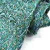 cravate gucci fond vert à motifs équestre