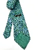 cravate gucci fond vert à motifs équestre