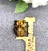 deco décoration hibou en pierre oeil de tigre t2,3 x 3 x 1,8 cm