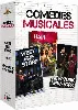 dvd comédies musicales - coffret 3 films - west side story + hair, new york