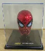 figurine casque spider-man iron - collection marvel movie museum