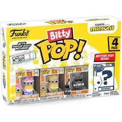 figurine funko! pop - pack 4 s bitty les minions